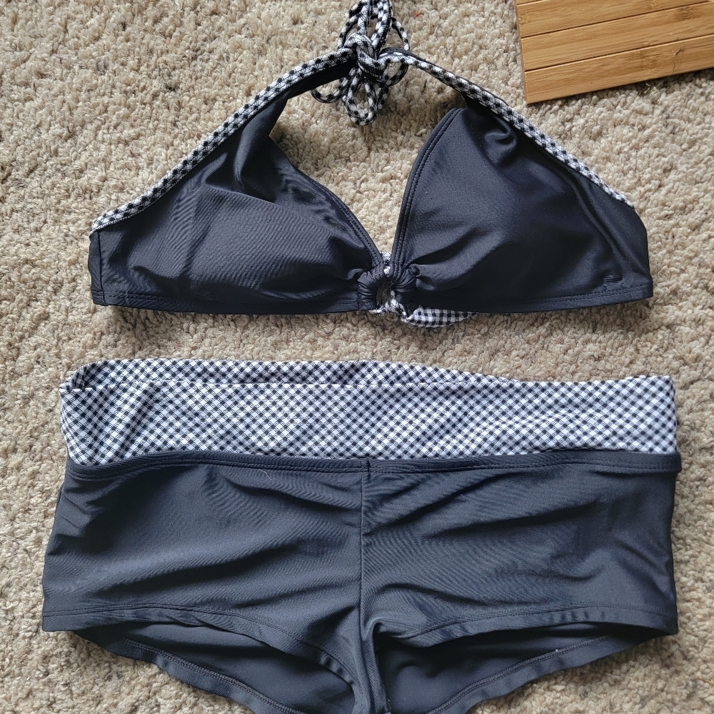 Y2k booty short bikini